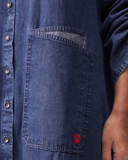 Pocket Dress - Denim