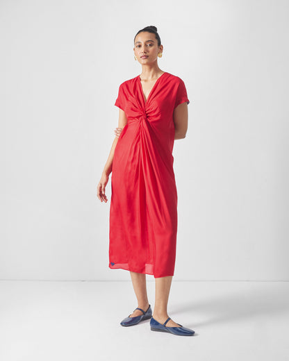 Heart To Heart Dress - Red