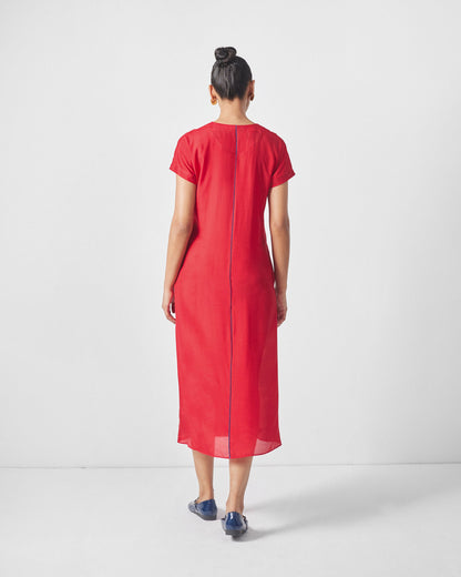 Heart To Heart Dress - Red